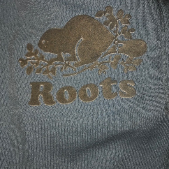 Powder Blue Roots Sweatpants - Picture 2 of 4